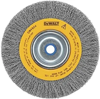 DEWALT Wire Wheel, Crimped, 6-Inch (DW4904), Large