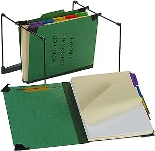 Pendaflex Hanging Employee/Personnel Folders, Letter Size, Green, Each (SER-2-GR)