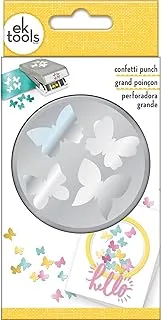 EK Punch Large Confetti Butterfly