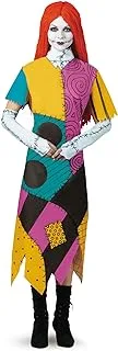 Disney Disguise Women's The Nightmare Before Christmas Sally Classic Costume, Yellow/Red/Black/Green, Jr (7-9)