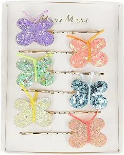 Glitter Butterfly Hair Slides