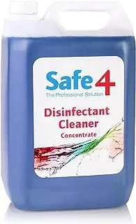 Safe4 The Professional Solution Mint المطهر المنظف المركز 5 لتر