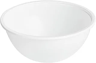 Cold Salad Bowl - Pet Plastic White 7.4 Oz Durable & Recyclable 200Ct Box Restaurantware