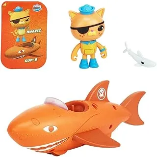 Octonauts Figure & Vehicle Gup-B & Kwazi S1