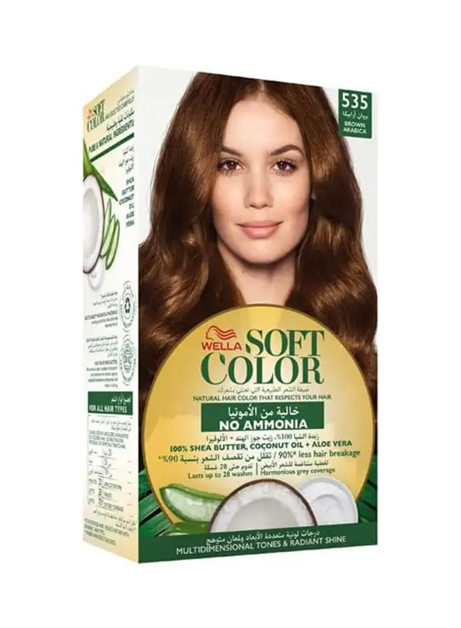 WELLA Soft Color Natural Instincts Hair Color 5/35 Brown Arabica