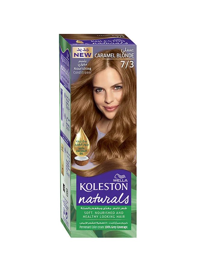 WELLA Koleston Naturals Hair Color 7/3 Caramel Blonde