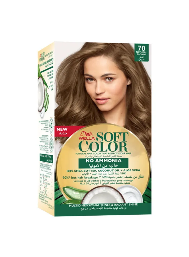 WELLA Soft Color Natural Instincts Hair Color 7/0 Natural Blonde