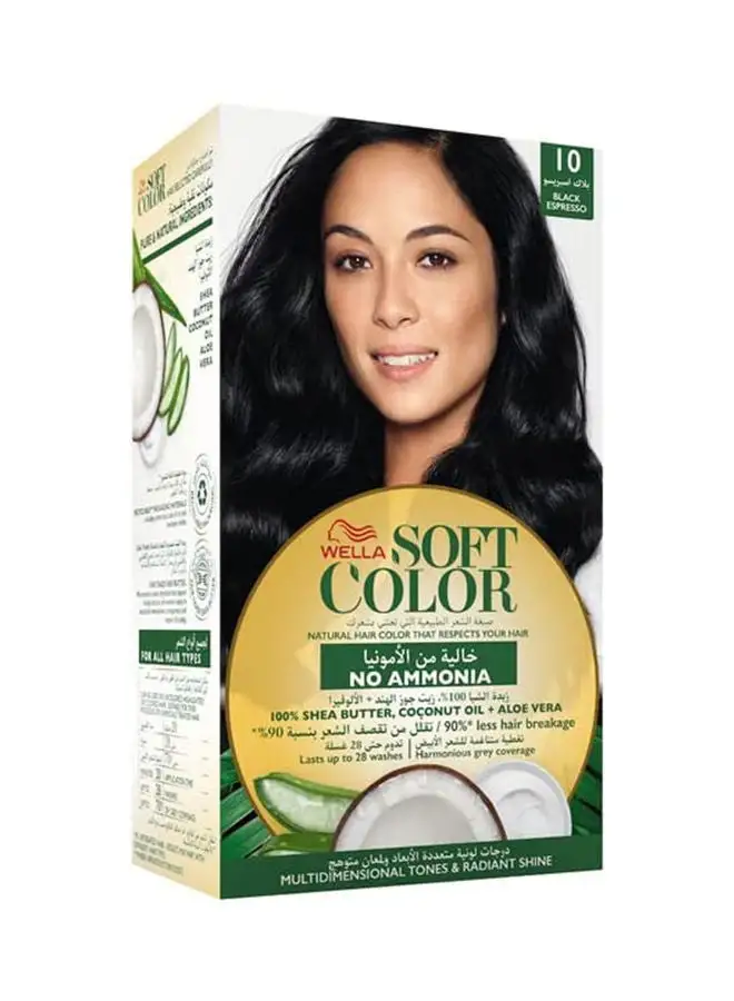 WELLA Soft Color Natural Instincts Hair Color 1/0 Black Espresso