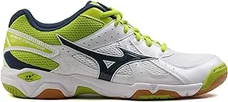 Mizuno Shoes V1Ga157026 Wave Twi 4 Wht/M.Blu/ - Size