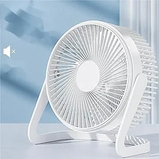 COOLBABY New Summer Portable Fan Cooling USB Desktop Mini Air Cooler Rotation Adjustable Angle For Office Household Fans white ZJJA22