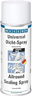 WEICON Allround Sealing Spray | 400 ml | Black | Sealing Compound Waterproof Liquid Plastic for indoor & outdoor use, boat, car, motorcycle, caravan