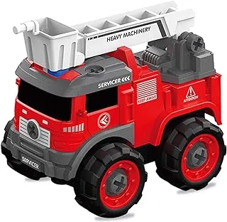 Little Story - Kids Toy Firefighting Truck with Remote Control - Red