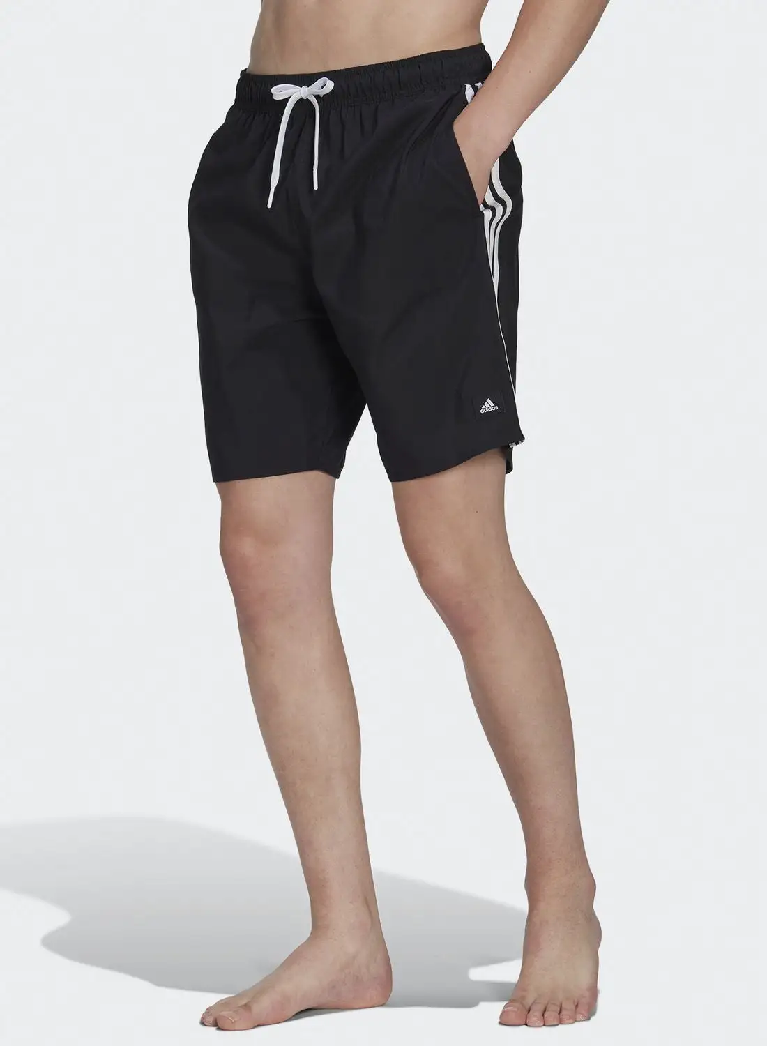 Adidas 3 Stripes Classic Swim Shorts