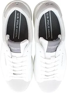 U.S. Polo Assn. U.S.POLO ASSN. Men's SHOES,WHITE,44 EU