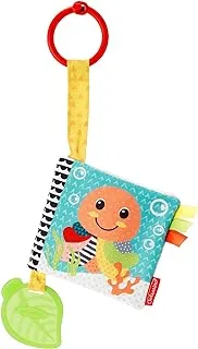 Infantino Link And Squeak Animal Crinkle Book From 0 Months and Above - Multicolor