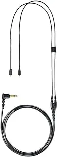 Shure Earphone Replacement Cable for SE Sound Isolating Earphones with MMCX Connection Detachable Cables (SE215, SE315, SE425, SE535, SE846) - 64-inches Long, Black (EAC46BK)