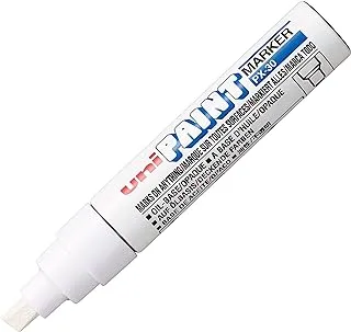 Mitsubishi Uniball Paint Marker Chisel tip White