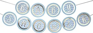 Baby Shower Blue Bunting