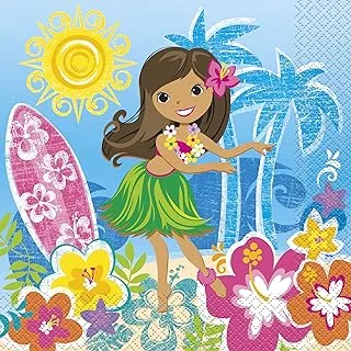 Unique Hula Beach Party Napkins