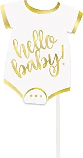 Hello Baby Foil Photo Props