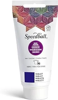 Speedball BLOCK INK FABRIC 2.5OZ VIOLET