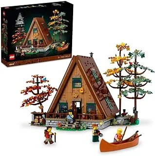 LEGO Ideas A-Frame Cabin 21338 Building Blocks Toy Set (2,082 Pieces)