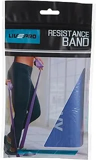 Liveup LP8413-H 20 lbs Heavy Resistance Band, 2000 mm x 150 mm x 0.6 mm Size, Blue