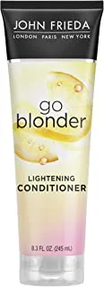 John Frieda, Conditioner Gradual Lightening Conditioner Ounce with featuring our BlondMend Technology, Sheer Blonde Go Blonder, Citrus and Chamomile, 8.3 Fl Oz