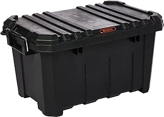 Tactix 45 Liter Heavy Duty Storage Box - Black