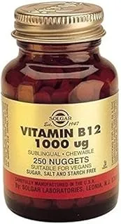 Solgar Vitamin B12 1000 Mcg. 250 Capusles