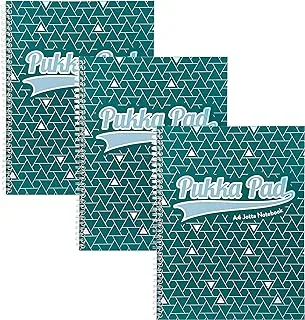 Pukka Pad A4 Jotta Book Green Glee - Pack of 3 (Green),3008-GLE