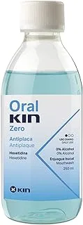 Kin Pack Of 2 X 1 Oralkin Zero Enjuague 500 Ml, Black, Estándar