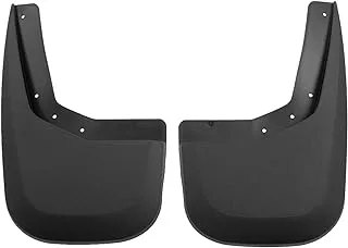 Husky Liners Mud Guards | Rear Mud Guards - Black | 57801 | Fits 2007-2013 GMC Sierra 1500, 2007-2014 GMC Sierra 2500/3500 2 Pcs