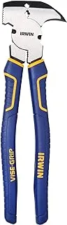 IRWIN VISE-GRIP Pliers, Fencing, 10-1/4-Inch (2078901), Blue