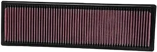 K&N Engine Air Filter: Reusable, Clean Every 75,000 Miles, Washable, Replacement Car Air Filter: Compatible 2005-2015 VOLKSWAGEN (Golf, SportWagen, Beetle, Jetta, Passat, Golf, Bora, Rabbit), 33-2331