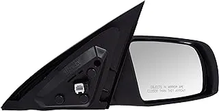 Fit System 68599N Passenger Side Mirror for Nissan Altima Sedan, Textured Black, PTM Cover, w/Turn Signal, Foldaway, Power