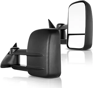 ECCPP Replacement fit for Towing Mirrors Power 88-98 Chevy/GMC C/K1500 88-00 C/K2500 3500 92-99 Suburban C/K1500 2500 Tahoe Yukon Truck/2000 Chevy Tahoe GMC Yukon V8 5.7L