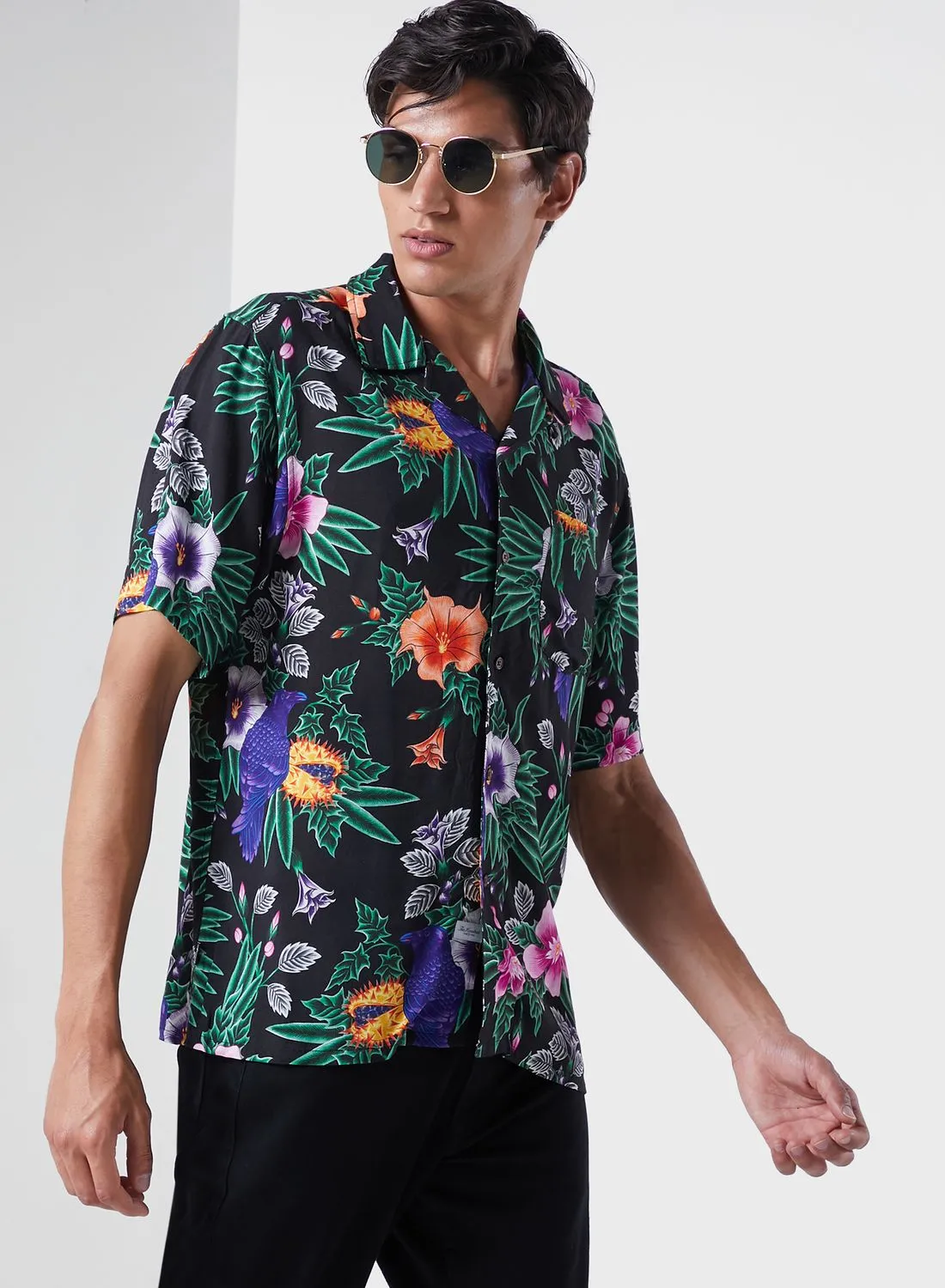 The Hundreds Raven Woven Shirt