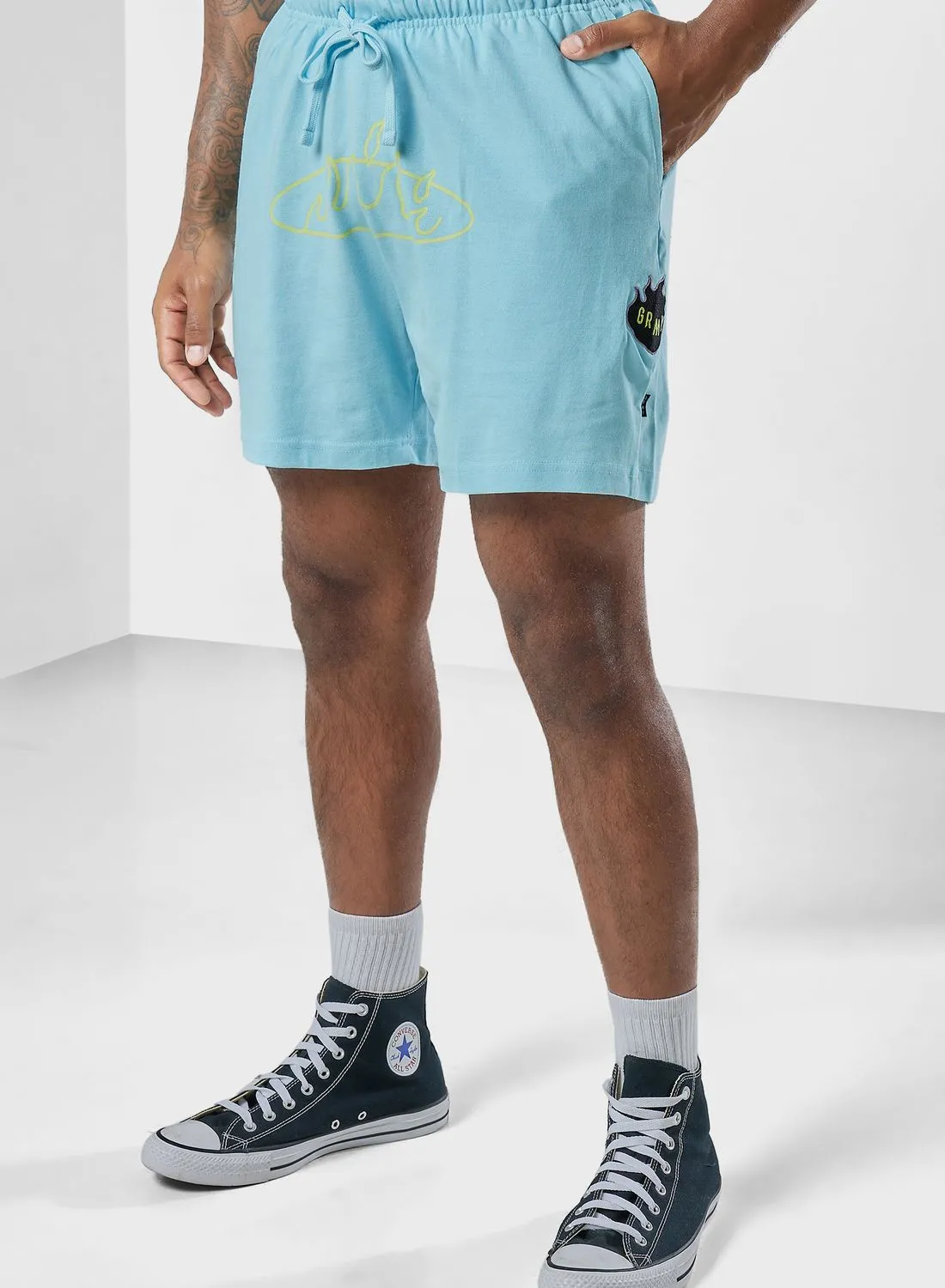 Grimey Cloven Tongues Sweatshorts