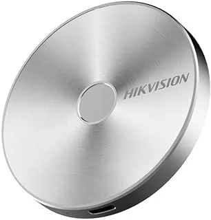 Hikvision - محرك أقراص الحالة الصلبة خارجي Ssd (تقنية تشفير بصمة الإصبع 512 جيجا بايت مع واجهة USB 3.1 Gen2 Type-C لنظام التشغيل Windows7 / 8/10 / Mac Os / Linux Hs-Essd-T100F) ، 512 جيجا بايت