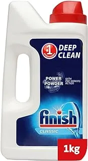 Finish Dishwasher Detergent Powder with Pre-Soaking Action, Classic – 1 Kg