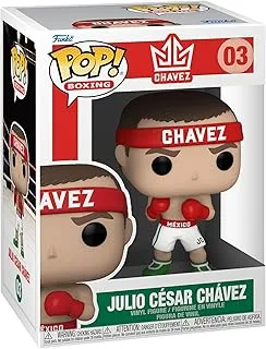 Funko Pop! Boxing: Julio Cesar Chavez César Chávez - Julio Cesar Chavez - Collectable Vinyl Figure - Gift Idea - Official Merchandise - Toys for Kids & Adults - Sports Fans