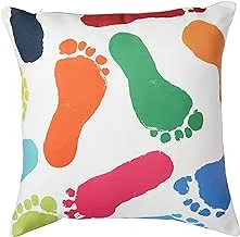 Mon Desire Decorative Throw Pillow Cover, Multi-Colour, 44 X 44 Cm, Mdsyst2481