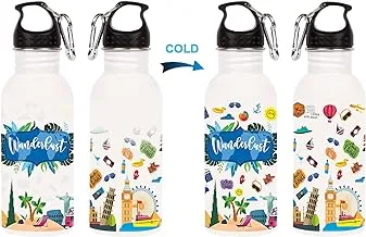 Knack WanderlUSt Color Changing Magic Bottle 600 Ml, Blue