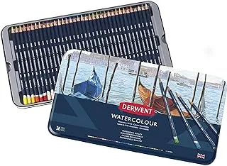 Derwent WC PENCIL 36 CLR SET TIN