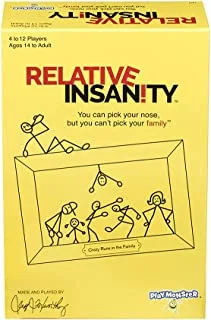 Relative Insanity - Hilarious Party Game - From Comedian Jeff Foxworthy - Ages 14+ - 4+ Players