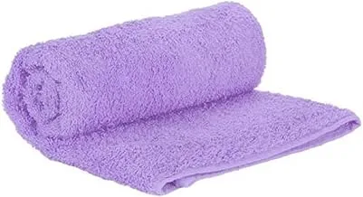 Comfy Cotton Solid Pattern Kitchen Towels, Purple, Dfesr10012