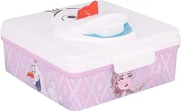 Stor 3D Lunch Box Frozen 2 Elements, Multi Color