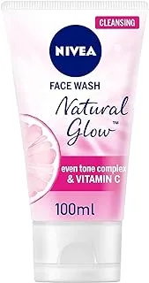 NIVEA Face Wash Cleanser, Natural Glow, Even Skin Tone, 100ml