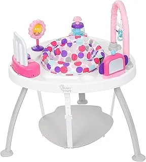 BABYTREND AC01E49B-BABYTREND 3-IN-1 BOUNCE N'PLAY ACTIVITY CENTER PLUS-PRINCESS PINK